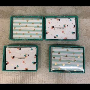 64 Thank you cards and envelopes